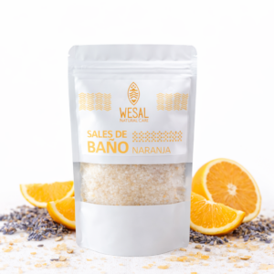 Sal de Baño Naranja