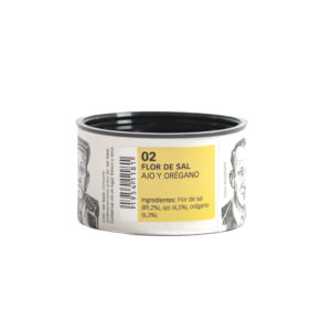 Flor de Sal Ajo y Orégano - 30gr