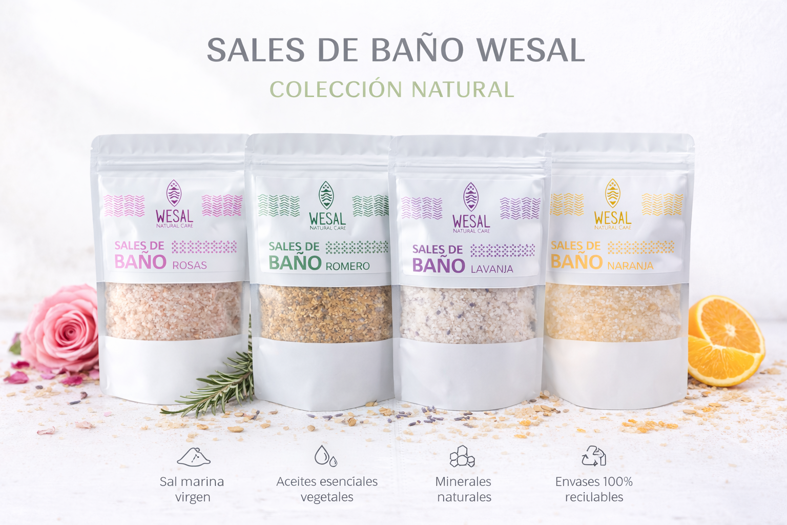 Sal de Baño Lavanda - Imagen 2